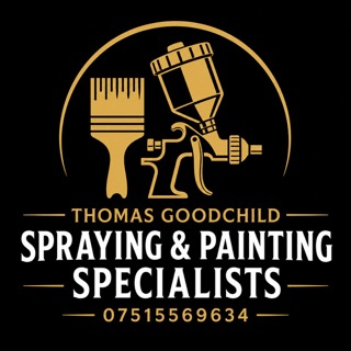 thomas goodchild spraying and painting logo